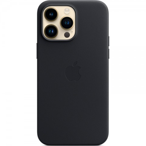 Кожаный чехол MagSafe для iPhone 14 Pro Max, Midnight-1