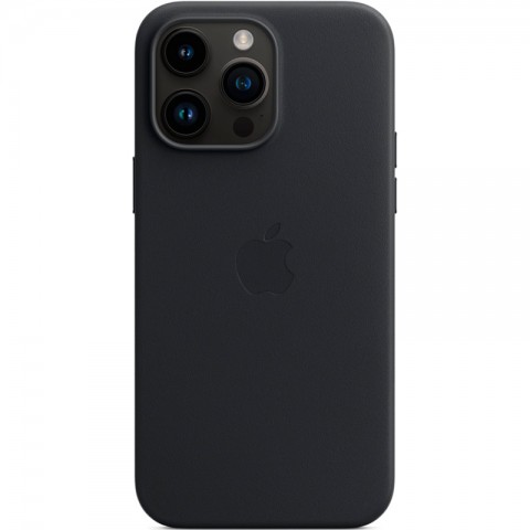 Кожаный чехол MagSafe для iPhone 14 Pro Max, Midnight-2
