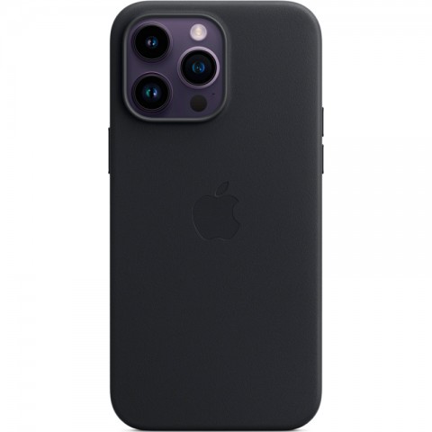 Кожаный чехол MagSafe для iPhone 14 Pro Max, Midnight