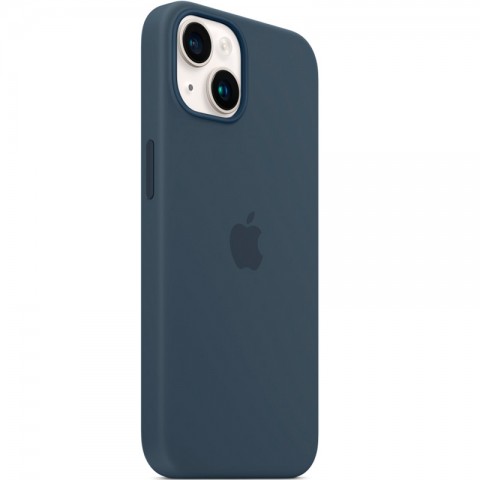 Силиконовый чехол MagSafe для iPhone 14, Storm Blue-6