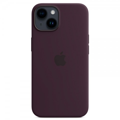 Силиконовый чехол MagSafe для iPhone 14, Elderberry-2