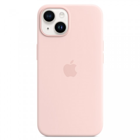 Силиконовый чехол MagSafe для iPhone 14, Chalk Pink-1