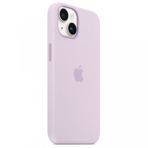 Силиконовый чехол MagSafe для iPhone 14, Lilac-5