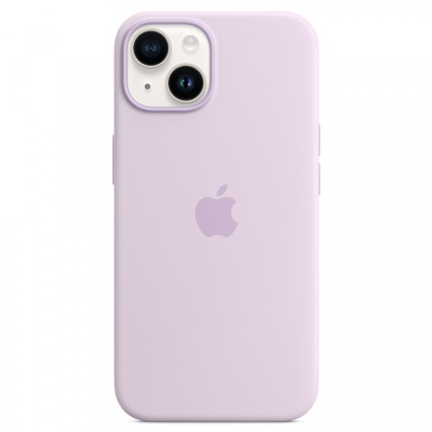 Силиконовый чехол MagSafe для iPhone 14, Lilac-3