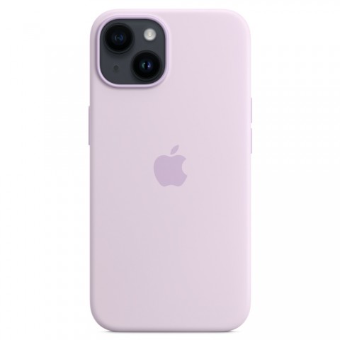 Силиконовый чехол MagSafe для iPhone 14, Lilac-2