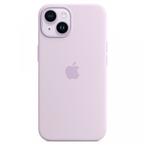 Силиконовый чехол MagSafe для iPhone 14, Lilac