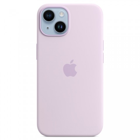 Силиконовый чехол MagSafe для iPhone 14, Lilac-1