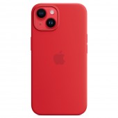 Силиконовый чехол MagSafe для iPhone 14, Red