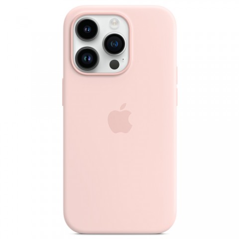 Силиконовый чехол MagSafe для iPhone 14 Pro, Chalk Pink