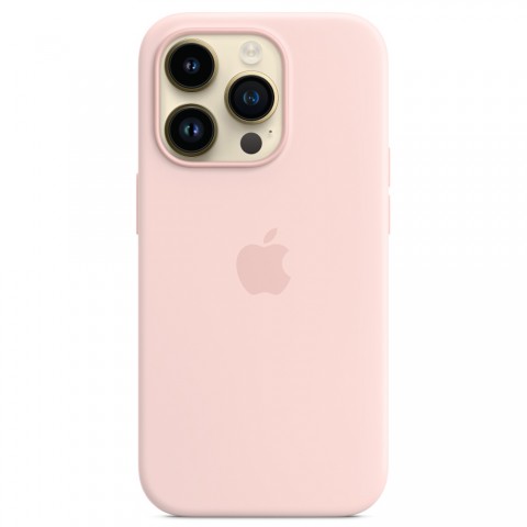 Силиконовый чехол MagSafe для iPhone 14 Pro, Chalk Pink-1