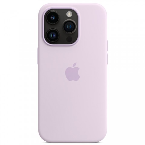 Силиконовый чехол MagSafe для iPhone 14 Pro, Lilac-2
