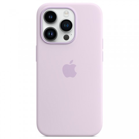 Силиконовый чехол MagSafe для iPhone 14 Pro, Lilac