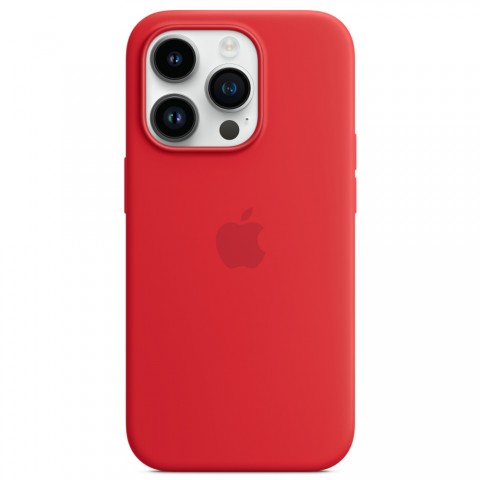 Силиконовый чехол MagSafe для iPhone 14 Pro, Red