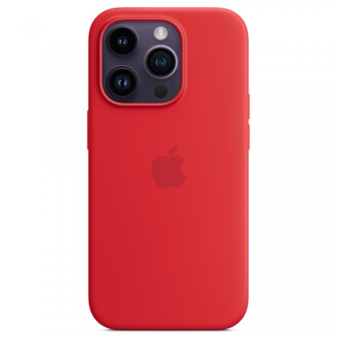 Силиконовый чехол MagSafe для iPhone 14 Pro, Red-3