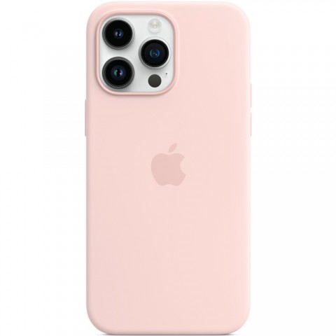 Силиконовый чехол MagSafe для iPhone 14 Pro Max, Chalk Pink-3
