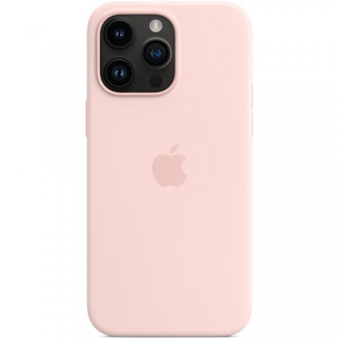 Силиконовый чехол MagSafe для iPhone 14 Pro Max, Chalk Pink-1