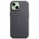 Тканевый черный чехол FineWoven с MagSafe для iPhone 15