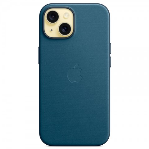 Чехол FineWoven с MagSafe для iPhone 15, цвет: Pacific Blue -2