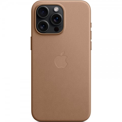 Чехол FineWoven с MagSafe для iPhone 15 Pro, цвет: Taupe (серо-коричневый)-3