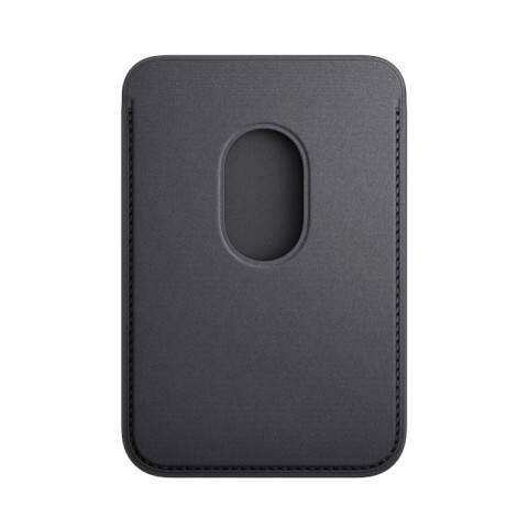 Чехол-бумажник для iPhone FineWoven Wallet, Black-1
