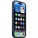Синий чехол из эко-кожи с MagSafe для iPhone 15 Pro Pacific Blue