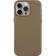 Чехол из эко-кожи с MagSafe для iPhone 15 Pro Max, цвет: Light Brown