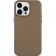 Чехол из эко-кожи с MagSafe для iPhone 15 Pro Max, цвет: Light Brown