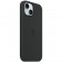 Черный силиконовый чехол с MagSafe для iPhone 15