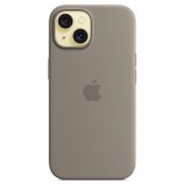 Силиконовый чехол MagSafe для iPhone 15, Clay Силиконовый чехол MagSafe для iPhone 15, Clay