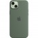 Силиконовый чехол с MagSafe для Apple iPhone 15 Plus в цвете Cypress (зеленый)