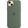 Силиконовый чехол с MagSafe для Apple iPhone 15 Plus в цвете Cypress (зеленый)