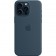 Силиконовый чехол с MagSafe для iPhone 15 Pro Max, цвет: Storm Blue ("грозовая туча")