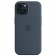 Силиконовый чехол с MagSafe для iPhone 15, цвет: Storm Blue (темно-синий)