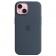 Силиконовый чехол с MagSafe для iPhone 15, цвет: Storm Blue (темно-синий)