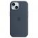 Силиконовый чехол с MagSafe для iPhone 15, цвет: Storm Blue (темно-синий)