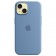 Силиконовый чехол с MagSafe для iPhone 15, цвет: Winter Blue (голубой)