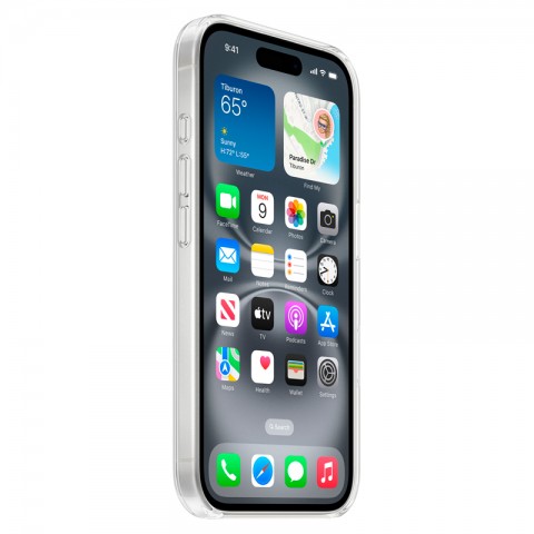 Прозрачный чехол с MagSafe для iPhone 16-1