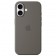 Силиконовый чехол с MagSafe для iPhone 16, цвет: Gray (серый)