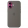 Силиконовый чехол с MagSafe для iPhone 16, цвет: Gray (серый)
