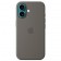 Силиконовый чехол с MagSafe для iPhone 16, цвет: Gray (серый)