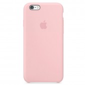 Чехол силиконовый для iPhone SE, светло-розовый