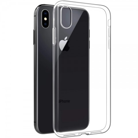Чехол-накладка для iPhone X из TPU, прозрачный