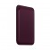 Чехол-бумажник iPhone Leather Wallet with MagSafe, бордовый
