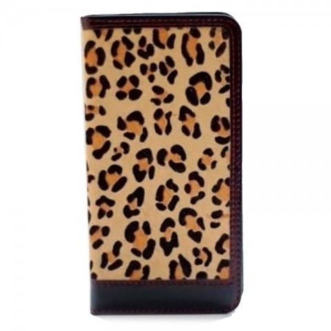 Чехол-книжка для iPhone 6/6S Modena, леопардовый