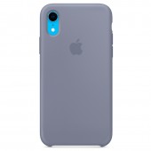 Силиконовый чехол для iPhone Xr, "тёмная лаванда" Силиконовый чехол для iPhone Xr, "тёмная лаванда"