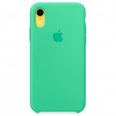 Силиконовый чехол для iPhone Xr, «нежная мята» Силиконовый чехол для iPhone Xr, «нежная мята»
