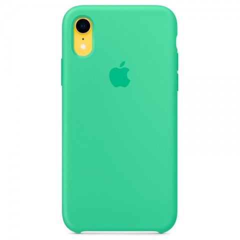 Силиконовый чехол для iPhone Xr, «нежная мята»