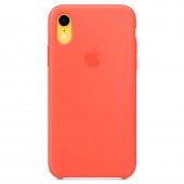 Силиконовый чехол для iPhone Xr, "спелый нектарин" Силиконовый чехол для iPhone Xr, "спелый нектарин"