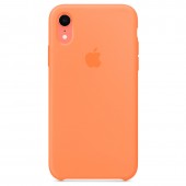Силиконовый чехол для iPhone Xr, «свежая папайя» Силиконовый чехол для iPhone Xr, «свежая папайя»