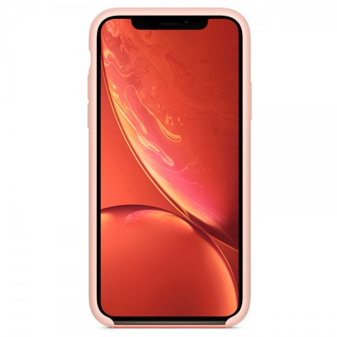 Силиконовый чехол для iPhone Xr, «розовый песок»-1